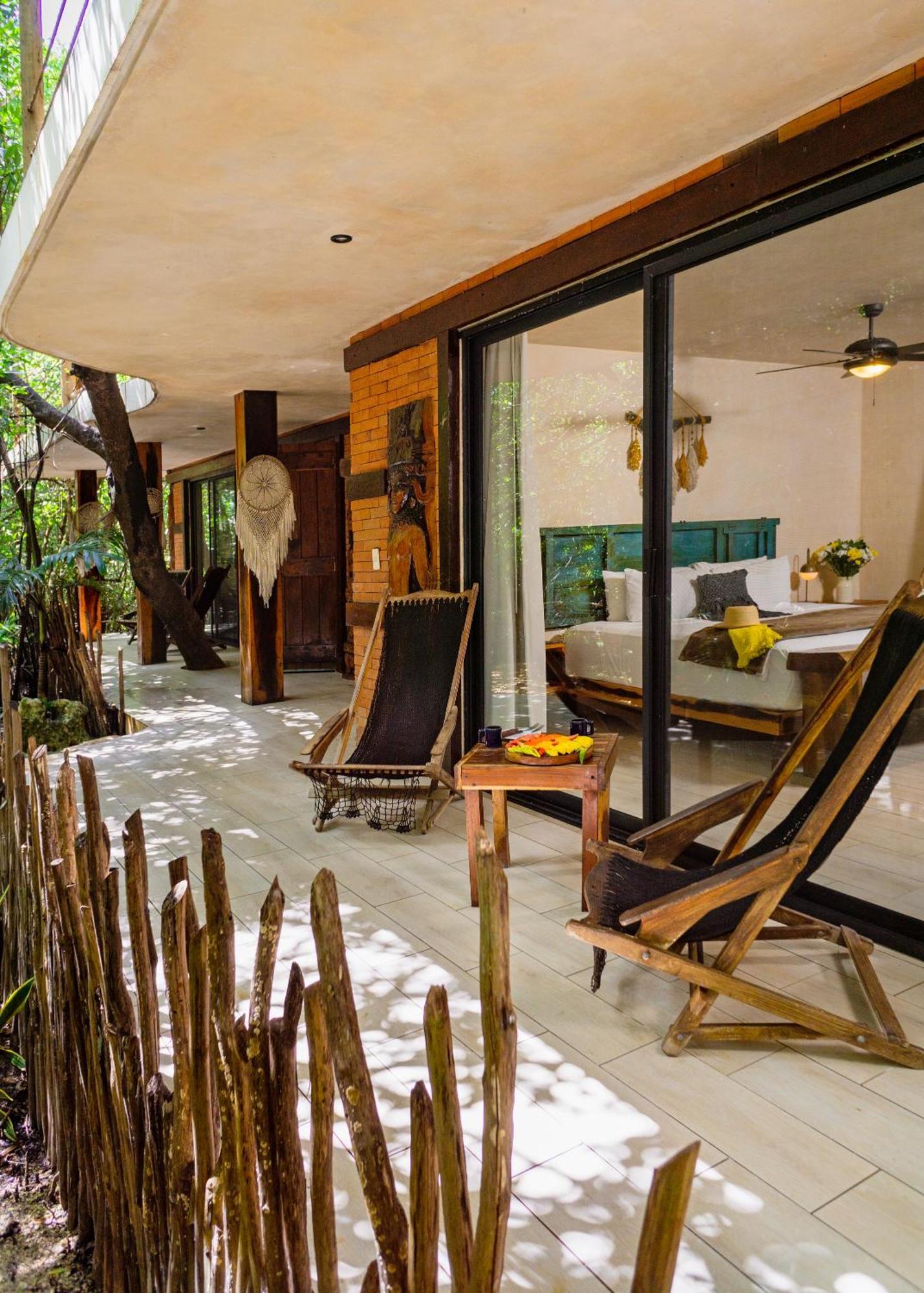 فندق Sunset House تولوم المظهر الخارجي الصورة